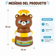 Lecute Rocket Water Sprayer Rotating Flying Game Summer Kids - Red - View 7