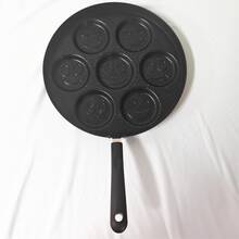1 buah Wajan Pancake Kecil, Panci Pancake Kecil, Pembuat Pancake dengan 7 Desain Cetakan - View 12