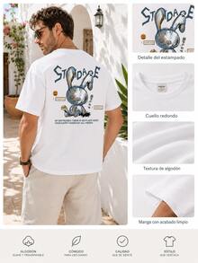 Men Swim Cover-Ups - White - View 2