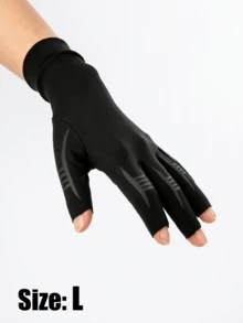 1 Pair Unisex Compression Fingerless Gloves With Non-Slip Knuckle Support, Suitable For Sleep, Typing, Driving And Fitness, Relieve Morning Stiffness - Multicolor - View 18
