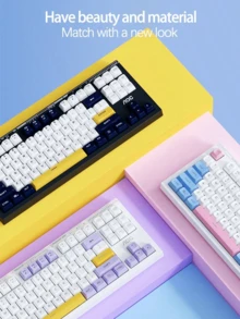 AOC Keyboard Gaming GK168: Tata letak 87 tombol yang ringkas menghemat ruang; Lampu latar dua warna menambah suasana yang hidup; Nuansa mekanis dengan pengoperasian yang tenang; Tahan percikan air dan tahan lama; Serbaguna untuk penggunaan kantor dan gaming. - View 4