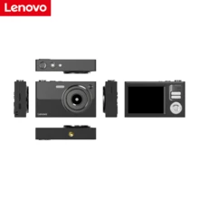 Lenovo XJ22 復古風 CCD-4K 數位攝影機，迷你便攜式攝錄機，配備 2.8 吋螢幕，內置 1000mAh 電池，支援影片錄製，附補光燈，適合初學者拍攝 Vlog 與旅行攝影 - 米黃色 - 查看 9