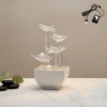 Stress Relief Relaxing Modern Minimalist Luxury Water Fountain Suitable For Living Room Luxury Home Decor Office Desk Bedroom Dining Room Cashier Counter Landscape Warm Holiday Gift - 9807 - View 7