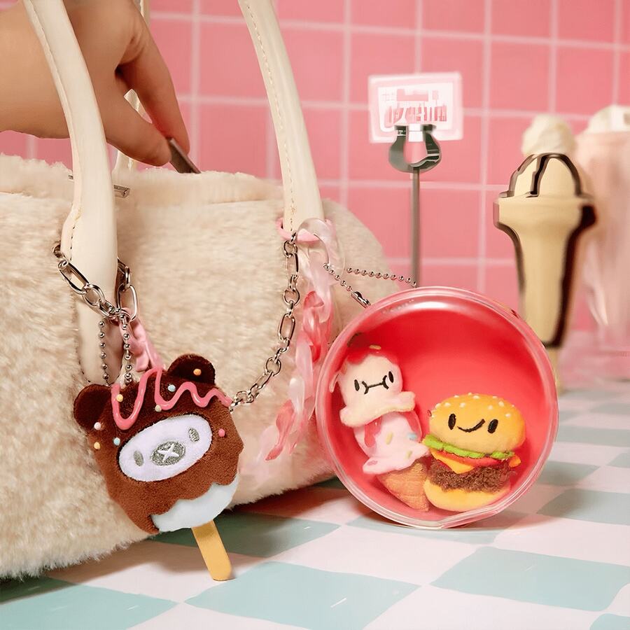 L.O.L.SURPRISE! Mini Food Blind Box, Mini Dessert Food Pendant, DIY Collectible Bag Charm, Cute Mini Decoration, Random Style - Multicolor - View 1
