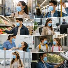 Masks & Accessories - Blue - View 5