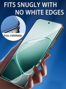 4PCS Anti‑Spy Black Edge Tempered Glass Screen Protector , 30 Degree Privacy Protection, Anti‑Scratch Oleophobic Anti‑Oil Screen Film, Privacy Screen Guard For Smartphone - Black - View 3