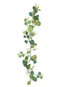 1pc Artificial Ivy Vine Plant, Gypsophila Flower Vine, Table Flower, Artificial Hanging Greenery, Suitable For Blackout Curtains, Window Decoration, Air Conditioning Pipe And Ceiling Decoration, Store Window Display - Green - View 12