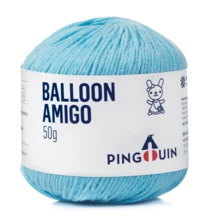 Fio/linha Balloon Amigo - Pingouin - 9545 - Piscine - Visão 2
