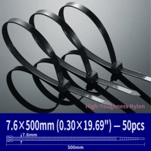 Nylon Cable Tie, Self-Locking Zip Tie, Multiple Sizes Available - Self-locking Nylon Cable Ties - View 50