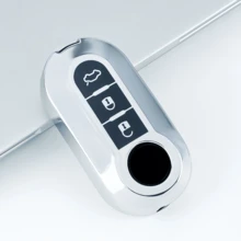 1件裝汽車鑰匙遙控器保護套,軟 TPU 鑰匙套/外殼,適用於 Fiat 500、Boyue、Bravo、Iveco、Olsen,時尚鑰匙包,適合女生 - KY39 - 查看 10