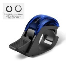 Bel Sepeda Tak Terlihat Bentuk Paus dengan Desibel Tinggi, Paduan Aluminium, Pemasangan Mudah, Suara Jernih - MultiWarna - View 8