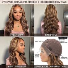 Human Lace Wigs - Highlight427 - View 4