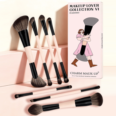 3/5/7pcs Makeup Brush Set, Soft And Fitting Highlighter Brush, Contour, Foundation, Blush, Eyebrow Pencil, Concealer, Eyeshadow, Korean Style Makeup, Suitable For Women And Girls Of All Skin Tones, Convenient To Carry, First Choice Makeup Brush For Home And Travel