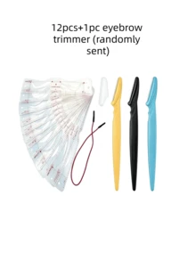Clip-On Eyebrow Shaping Positioning Card, Multiple Arc Templates Available, With Precise Scale Ruler, Assists Quick Symmetrical Eyebrow Contour Definition, Universal Auxiliary Tool For Beginners In Eyebrow Drawing And Tattooing - Multicolor - View 10