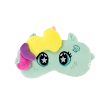 Mesuca & Tokidoki Printed Sleep Eye Mask Unicorn Character Design Mixed Color Soft Comfortable Light-Blocking Elastic Band Travel Nap Rest Use 1pc - Multiple Styles - View 12