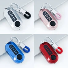 1件裝汽車鑰匙遙控器保護套,軟 TPU 鑰匙套/外殼,適用於 Fiat 500、Boyue、Bravo、Iveco、Olsen,時尚鑰匙包,適合女生 - KY39 - 查看 14