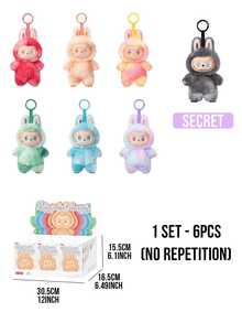 The Monsters Big Into Energy Series-Vinyl Plush Pendant Blind Box, Blind Box Figures, Random Design Action Figures Collectible Toys Home Decorations, Single Box - 1 Piece - View 13