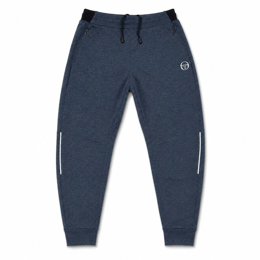 Sergio Tacchini ION Pant Track Joggers - Navy Melange B16 - Navy Blue - View 1