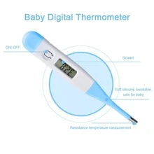 THE BABY SHOP Pocket Medical Digital Thermometer With Screen - Blue - View 2