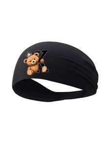 1pc/2pcs Crown Bear Personalized Pattern Design Printed Unisex Curved Brim Baseball Cap And Crossbody Bag, Street Fashion Outdoor Sports Baseball Cap And Bag, Adjustable, Gift For Yourself Or Friends - Multicolor - View 10