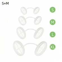 4 Sizes/Nose Mask Set With Invisible Filter, Blocks Dust, Pollen And Smog, Filters Exhaled Air; Simple Insert Design, Easy To Wear And Remove, Soft And Discreet Comfort, Suitable For Daily Use; 4 Sizes Fit Various Nose Shapes, Travel Nose Mask - Multicolor - View 22