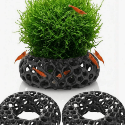 Shrimp Cave For Aquarium Plants, Round Aquarium Cave, Suitable For Cherry Shrimp And Dwarf Shrimp, Compatible With Planted Shrimp Tank Accessories, Aquarium Decoration