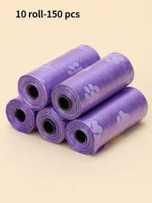300 Counts/20 Rolls Dog Poop Bags, Leak-Proof Pet Waste Bags, Suitable For Outdoor Dog Walking (Multiple Sizes) Thickened Leak-Proof Pet Poop Bags, Suitable For Outdoor Cleaning, Pet Essentials - Multicolor - View 13