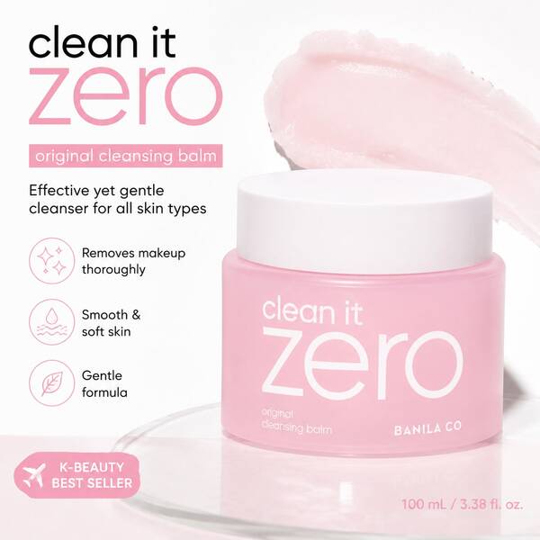 1pc Facial Cleansing Balm 180ml | Gentle Makeup Remover With Vitamin C, Melting Creamy Texture, Convenient Non-Greasy Cleansing, Suitable For All Skin Types
