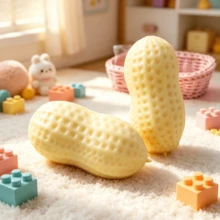 Tachimi 1pc Peanut Hand‑Held Play Item, Sensorytoy For Daily Leisure Moments, Multi‑Scene Portable Play Supply For All‑Age Pastime Shipped Randomly - Multicolor - View 1