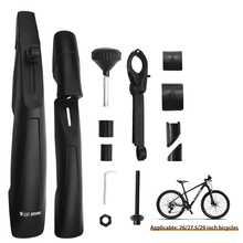 Bicycle Mudguard, Mountain Bike Quick Release Extended Mudguard, Suitable For 26/27.5/29 Inch Bicycle Riding Accessories - Black - View 10