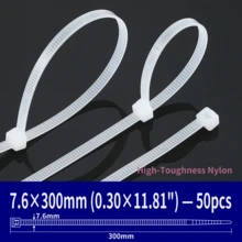 Nylon Cable Tie, Self-Locking Zip Tie, Multiple Sizes Available - Self-locking Nylon Cable Ties - View 48