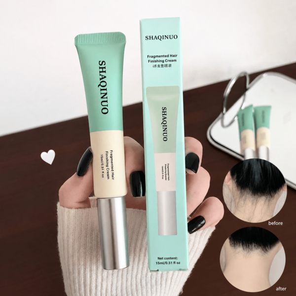 Flyaway Hair Finishing Stick Long Hold Anti-Frizz Broken Hair Cream Portable Bangs Styling Gel For Women Daily Hair Care