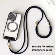 1Pc/2Pcs Adjustable Long Phone Lanyard Strap, Halter For Men And Women, Multi-Functional Crossbody Phone Chain, Durable, Multiple Colors Available, Can Be Used As Bag Shoulder Strap/Insulated Cup Charm/Keychain, Anti-Loss Anti-Theft Rope - Multicolor - View 9