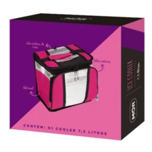 Bolsa Térmica Ice Cooler 7,5 Litros Rosa - Mor - Pink - Visão 4