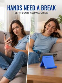 Multicolor, Multifunctional, Hands-Free Phone Holder Suitable For Smartphones And Tablets-Perfect For Everyday Use Travel Travel Essentials - Multicolor - View 3