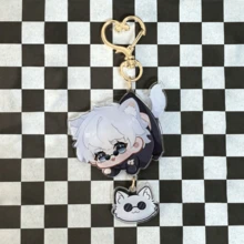 1pc/3pcs/6pcs Cartoon Anime Keychain, Suitable For Back To School Backpack Key Decoration, Halloween, Party Decoration, Holiday Decoration, Car Pendant, Party Gift, Back To School Gift, Perfect Gift For Fans. - Multicolor - View 4