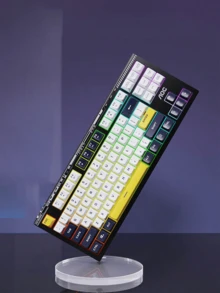 AOC Keyboard Gaming GK168: Tata letak 87 tombol yang ringkas menghemat ruang; Lampu latar dua warna menambah suasana yang hidup; Nuansa mekanis dengan pengoperasian yang tenang; Tahan percikan air dan tahan lama; Serbaguna untuk penggunaan kantor dan gaming. - View 10