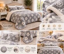 Comforter Sets - Gray and White - View 2