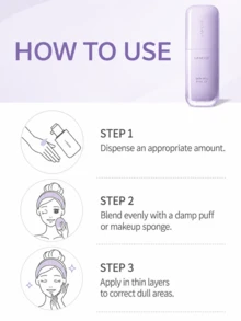 Laneige Lan Zhi 柔膚修飾妝前乳，正裝 30ml，試用裝 10ml，有效保護肌膚免受刺激，保濕控油，適合日常防曬與妝前底妝 - 淡紫色 - 查看 10