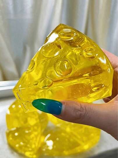 somoving 1pc Honey Cheese Squeeze Toy - Squeeze Cheese Squeeze Toy - Slow Rebound - Deformable - Stress Relief Toy - Squeeze Toy - Stress Relief - Birthday Gift - Holiday Gift - Gift