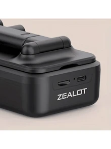 ZEALOT Z7 10W Wireless Speaker,Compatibility With SD Card Interfaces, And Support For Hands-Free Calls. It Is Ideal For Outdoor Activities, Dance Parties, Family Gatherings, And Beach Parties - Black - View 5