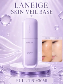 Laneige Lan Zhi 柔膚修飾妝前乳，正裝 30ml，試用裝 10ml，有效保護肌膚免受刺激，保濕控油，適合日常防曬與妝前底妝 - 淡紫色 - 查看 12