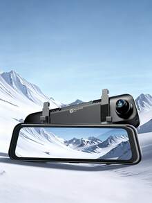 HP F799W Car Streaming Rearview Mirror Dash Cam 1296P HD Night Vision WIFI Phone Connectivity 9.35-Inch Touchscreen - F799W - View 8