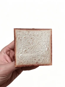 [Bread Sticky Notes] Bread Sticky Notes, Toast Food Theme Self-Adhesive Memo Pads,50-Page Package Of Sticky Notes, Funny Kawaii Notepad, Removable Adhesive Notes For Planner, To-Do List, School And Office Supplies - Regular Model - View 8