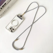 1Pc/2Pcs Adjustable Long Phone Lanyard Strap, Halter For Men And Women, Multi-Functional Crossbody Phone Chain, Durable, Multiple Colors Available, Can Be Used As Bag Shoulder Strap/Insulated Cup Charm/Keychain, Anti-Loss Anti-Theft Rope - Multicolor - View 8