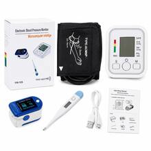 Automatic Digital Blood Pressure Monitor, Arm-Type, White With Voice - ALPS-GRAY - View 12