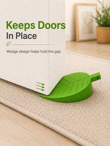 Wedge Door Stopper With Non-Slip Base, Quiet Operation, Movable Door Fixer, Windproof Door Stopper, Suitable For Various Buildings, Holiday, Cyber Monday, Christmas, Christmas Gift, Halloween - one-size - View 2