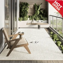 1pc Faux Cactus & Pineapple Pattern Brown Tone Indoor/Outdoor Doormat, Practical Entryway/Bedroom Luxury Home Decor Carpet, Easy To Maintain - Entrance Hall Rug - C - View 15