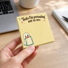 Cute Ghost Sticky Notes Set, 4 Packs 3x3 Inch, 50 Sheets/Pad, Fun Macaron Color Office Task Reminder Memo Pads, Suitable For Office Planning And Colleague Gifts - one-size - View 4