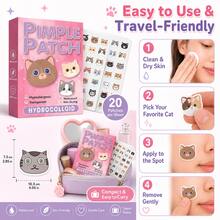 120/200/300pcs Stiker Hidrokoloid Kucing Lucu untuk Jerawat, 20 Model, Kapasitas Besar, Hadiah Kembali ke Sekolah dan Wisuda - Cat - View 5